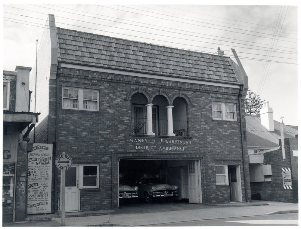 Manly and Warringah District Ambulance Station, 1957