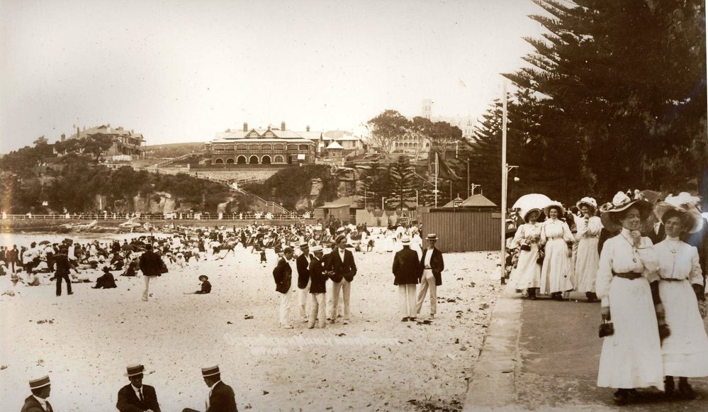 Manly Beach and Promenade, c 1912