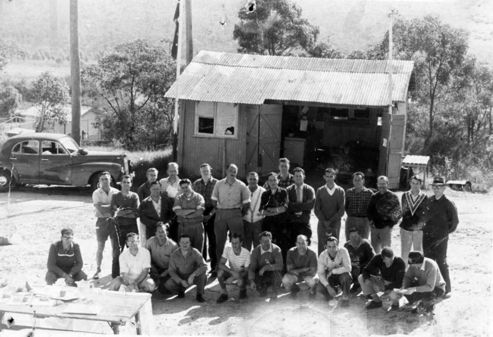 Members of the Beacon Hill Bush Fire Brigade