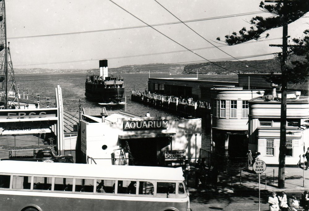 Manly Wharf, 1947