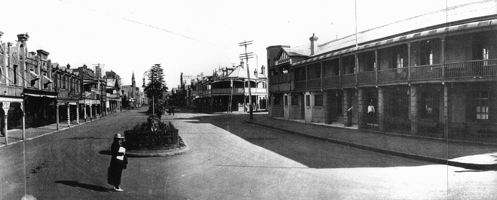 The Corso, Manly, c 1919