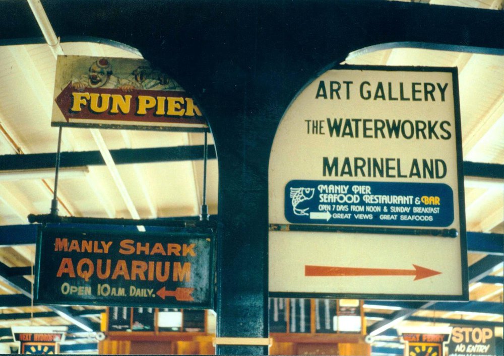 Interior of Manly Wharf