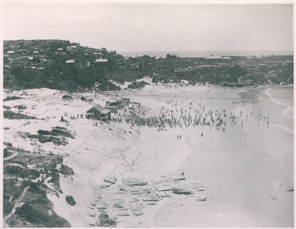 Duke Kahanamoku, Freshwater Beach, 1915
