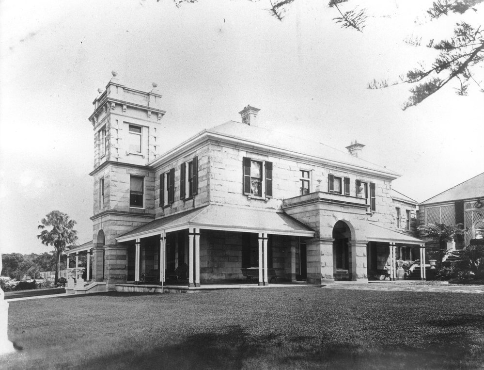 "Fairlight House", Fairlight side view