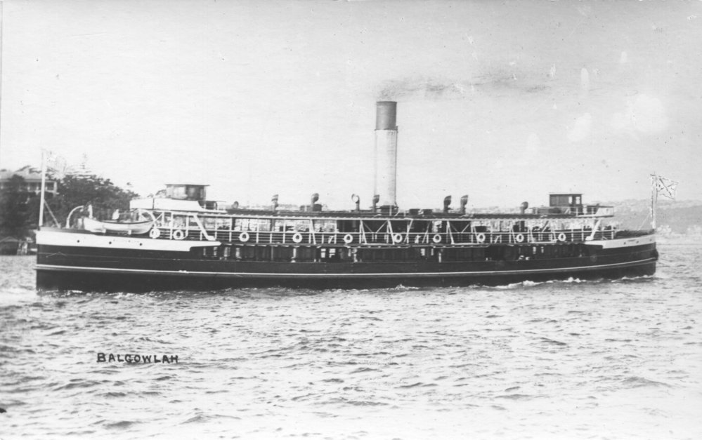 Ferry S.S. "Balgowlah" c 1912