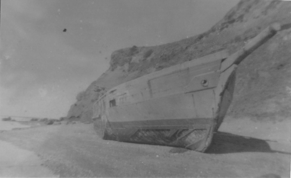 The Altair shipwrecked at Collaroy