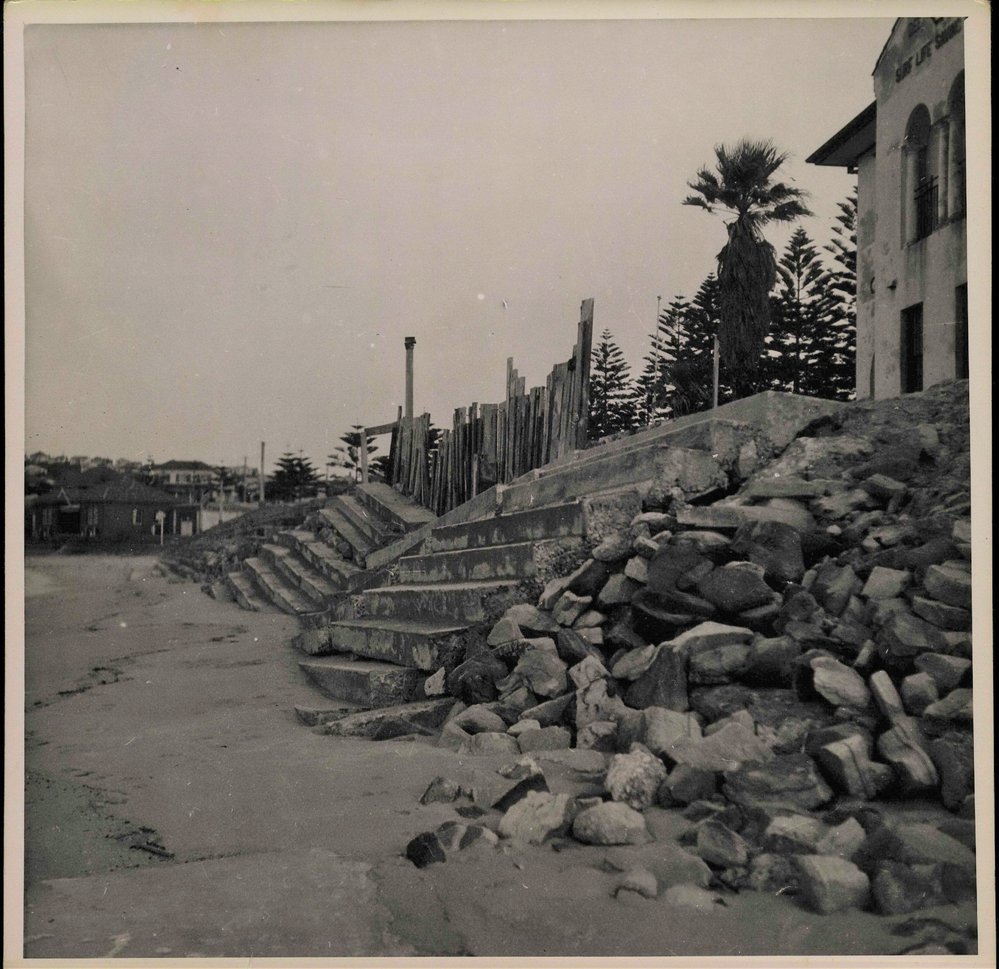 Dee Why Surf Life Saving Club after storm