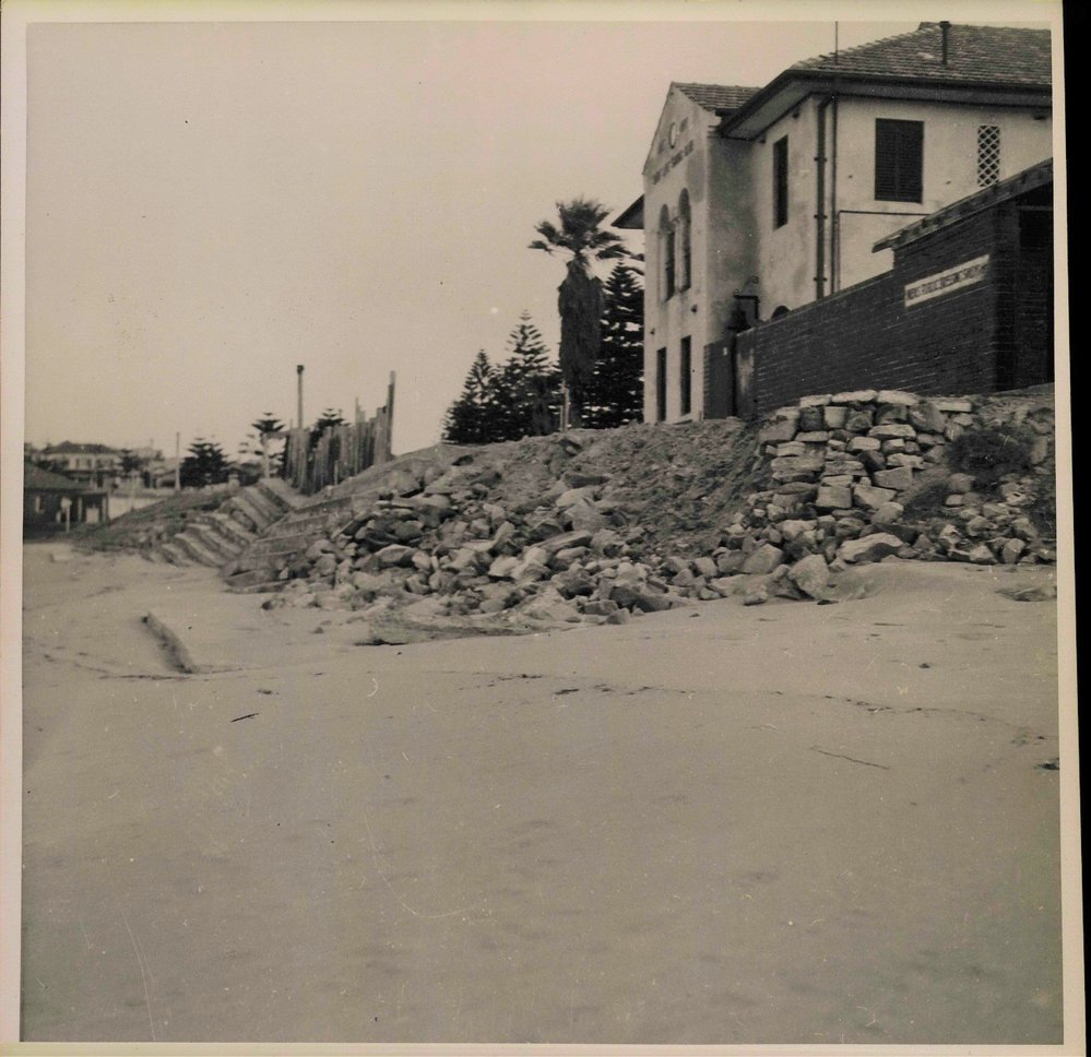 Dee Why Surf Life Saving Club after storm