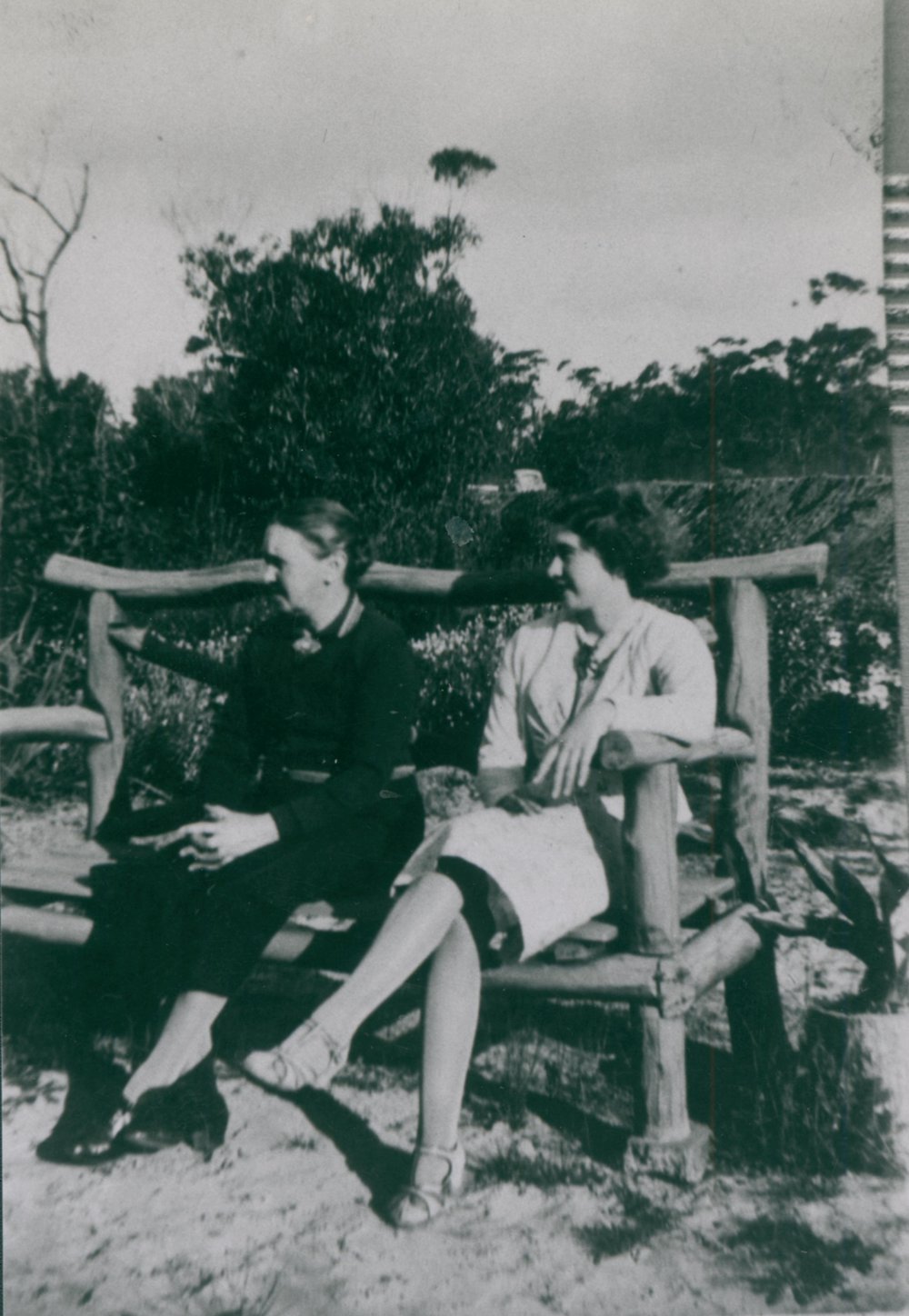 Clara Grimshaw and daughter Pat, Terrey Hills