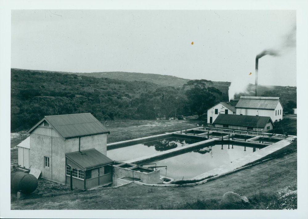 1920s Pump house and filtration beds, Manly Dam