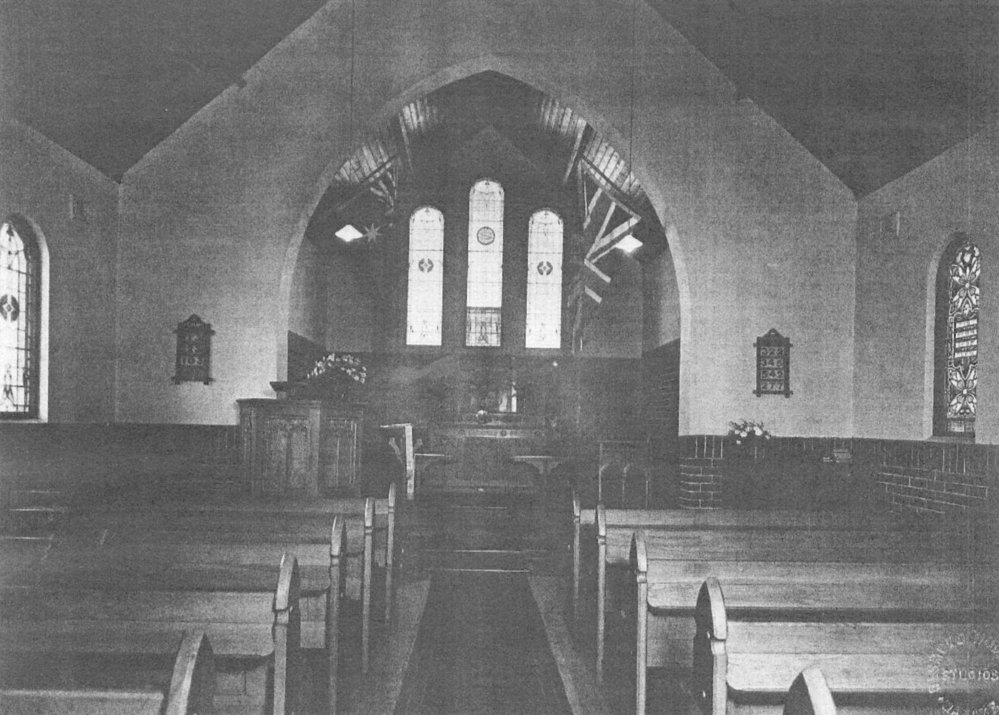 Interior of St Luke's Anglican church Brookvale