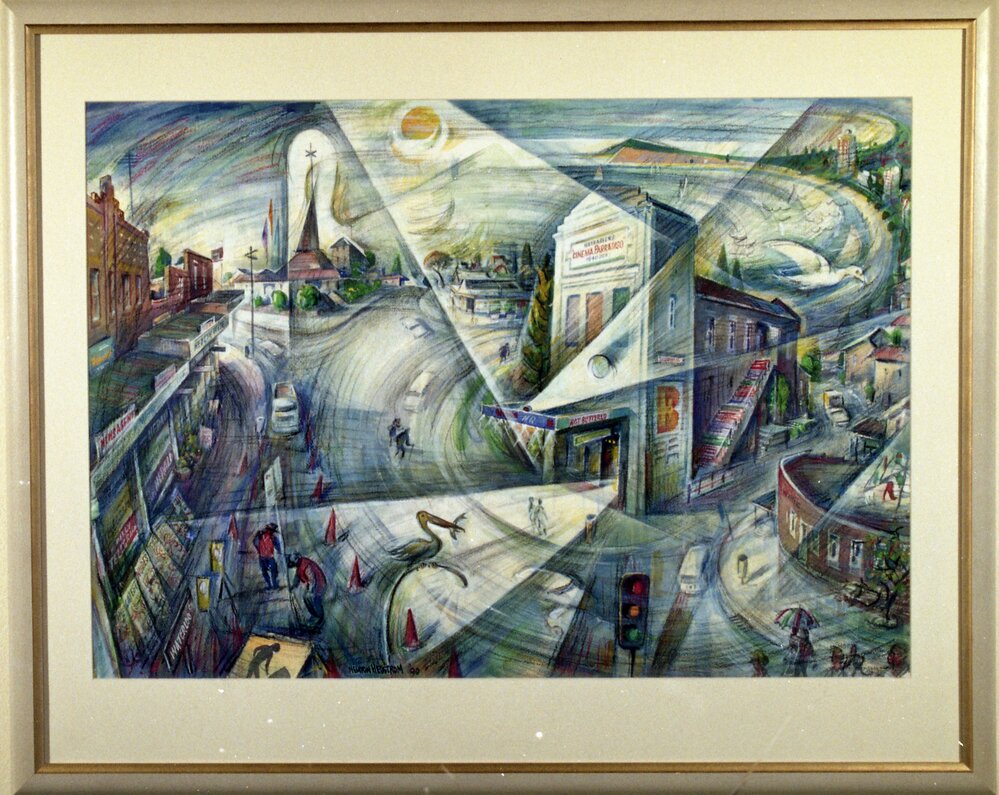 Cinema Paradiso. Winner of Warringah Art Prize 1991.