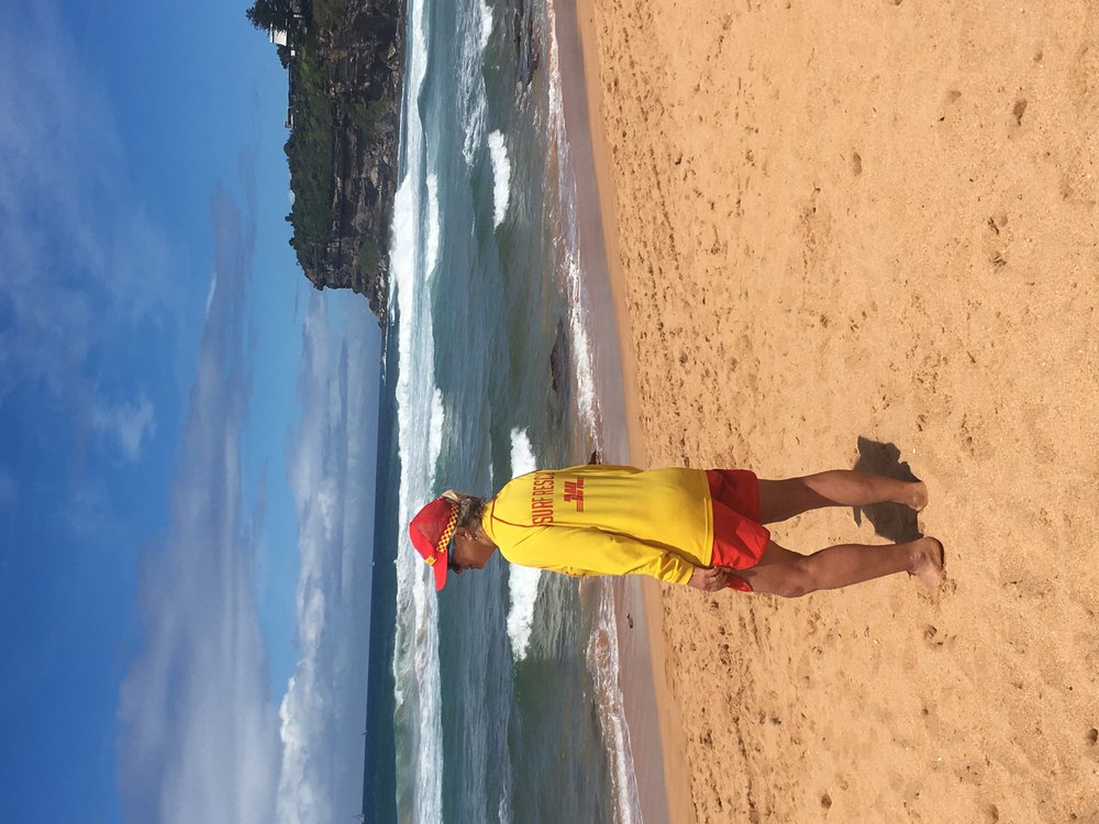 Surf Lifesaver at Avalon Beach