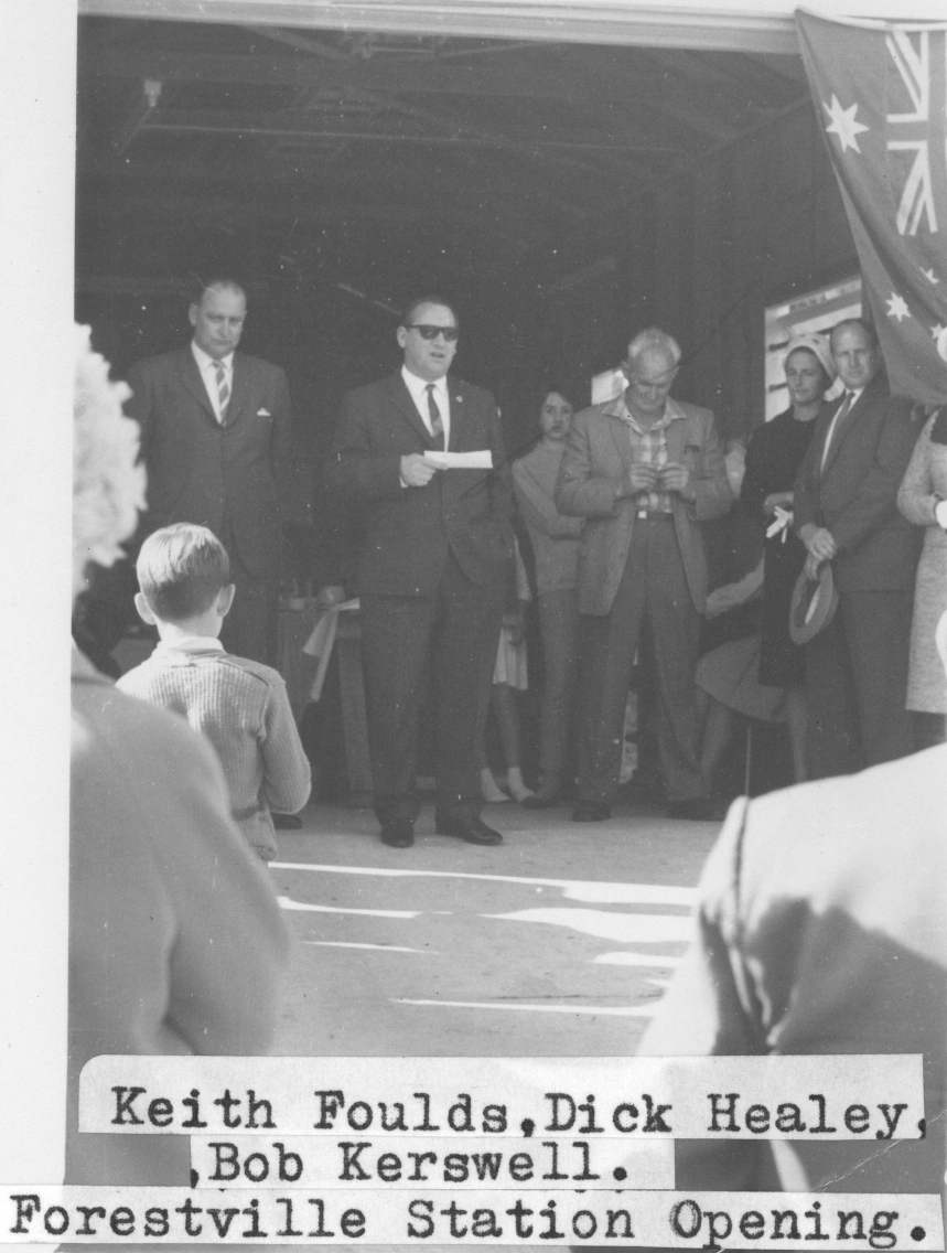 Opening of the Forestville Volunteer Bush Fire Brigade 1950