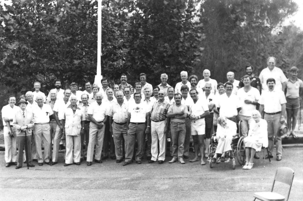 Members of the Davidson Rural Fire Brigade