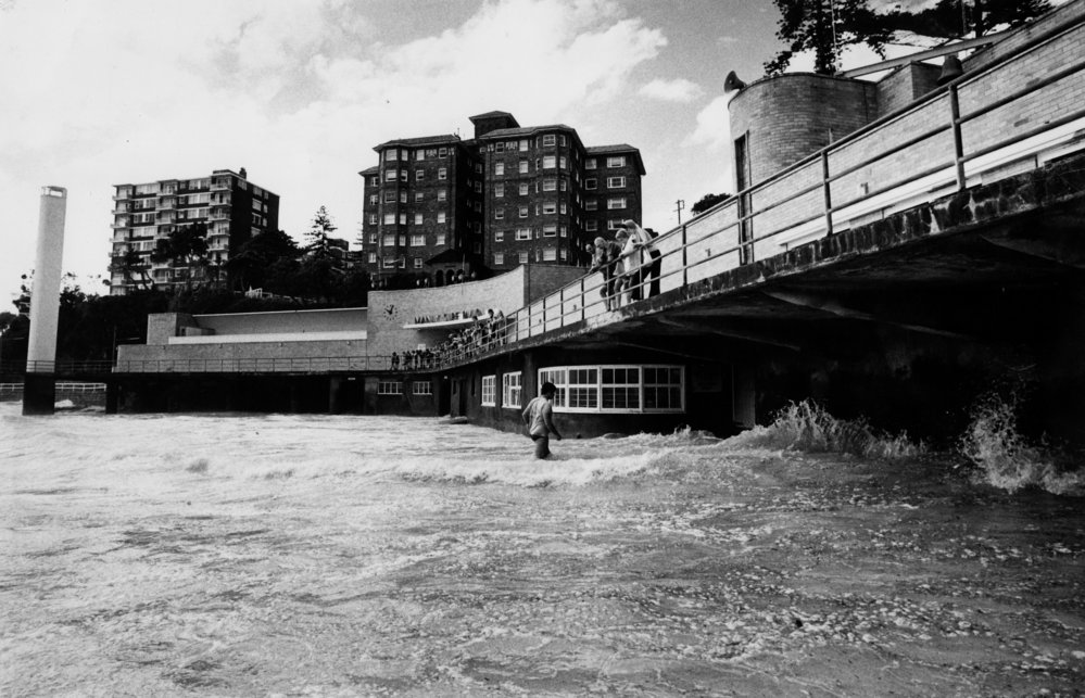 Manly Surf Club in Flood