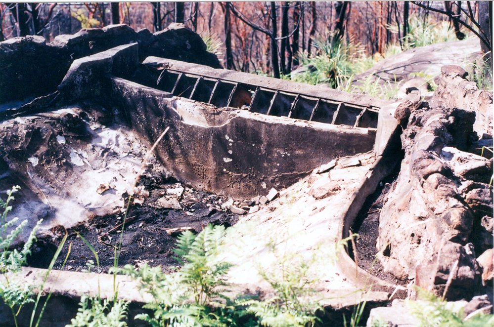 Remains of the Never Been Beaten Lime and Cement Works, Narrabeen