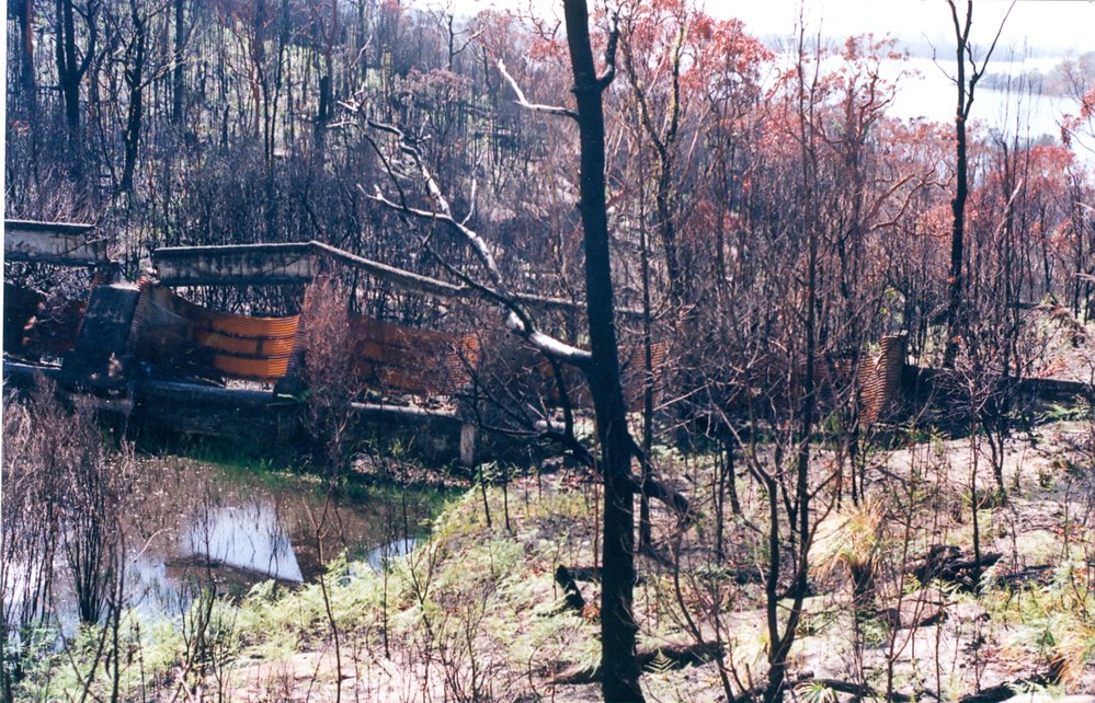 Remains of the Never Been Beaten Lime and Cement Works, Narrabeen