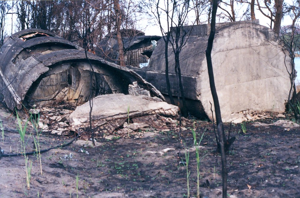 Remains of the Never Been Beaten Lime and Cement Works, Narrabeen