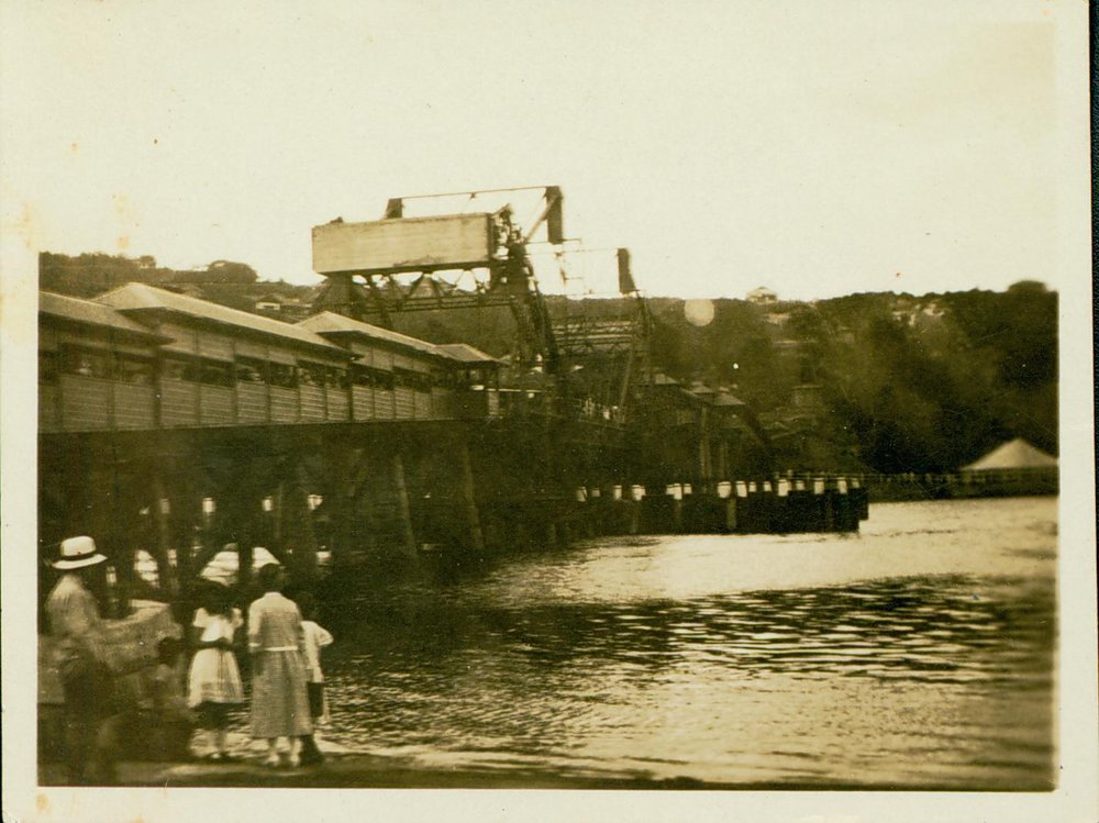 Opening of the Spit Bridge 1924