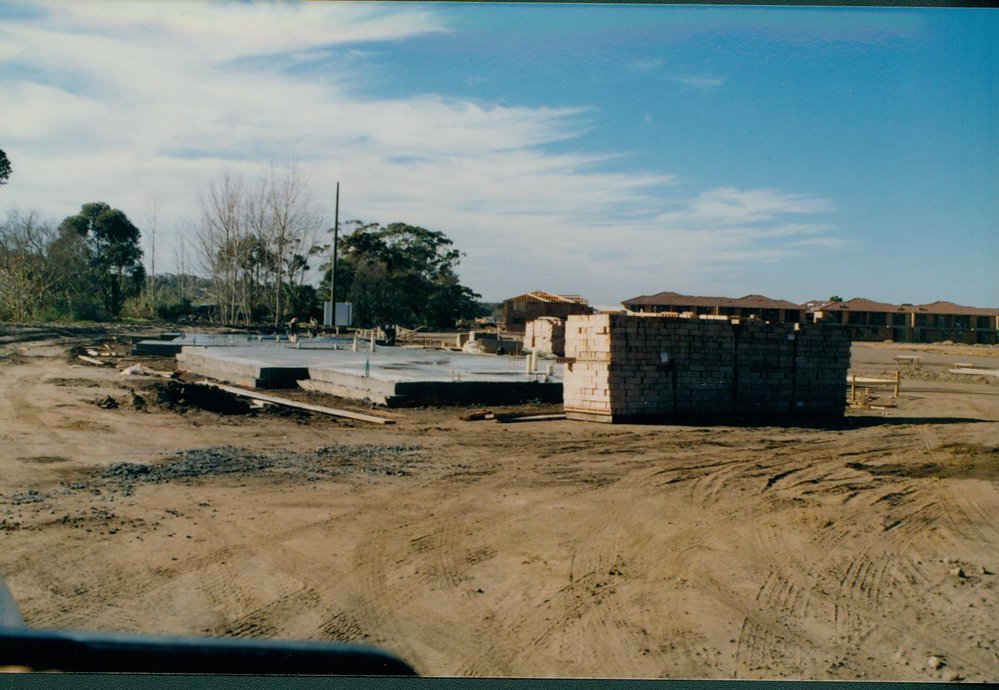 Warriewood Valley as Development begins