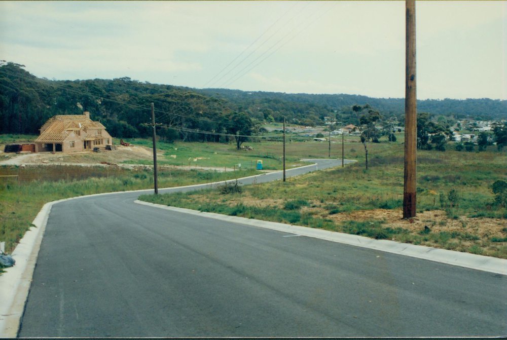 Warriewood Valley as Development begins