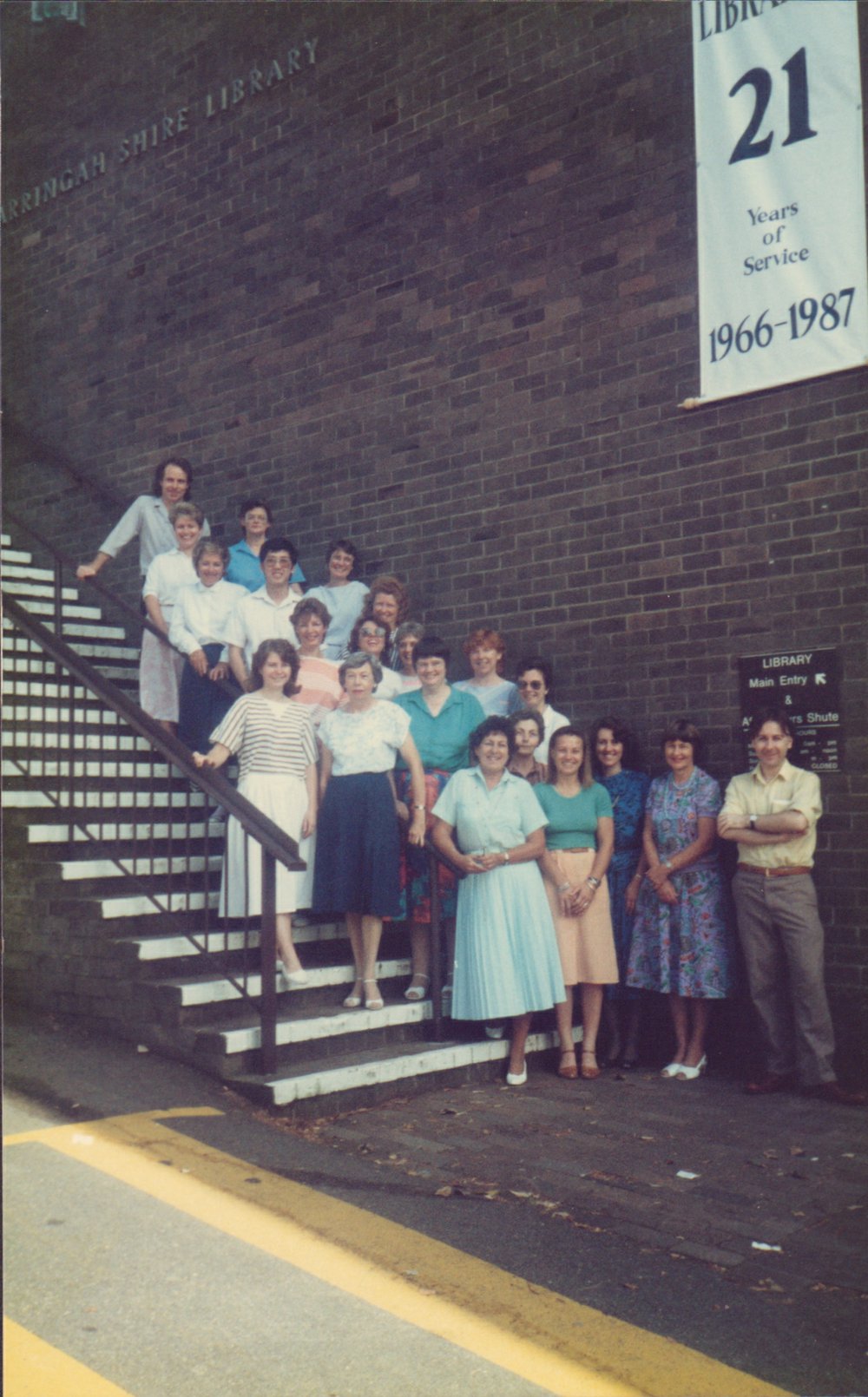 Dee Why Library's 21st Birthday Celebrations Staff Photo