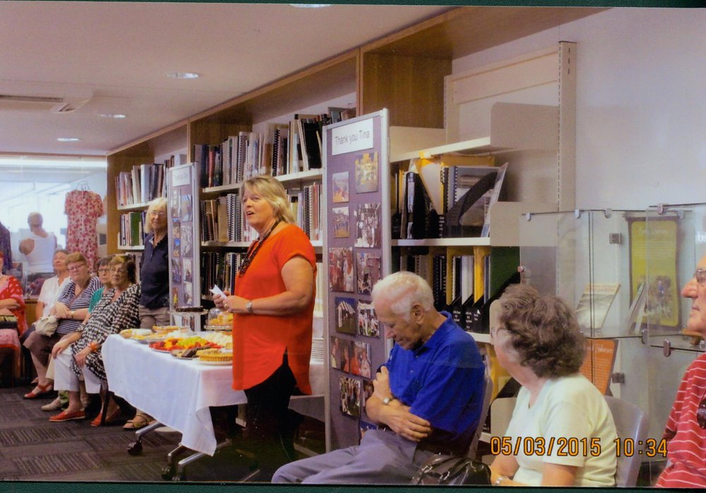 Tina Graham's Farewell Dee Why Library