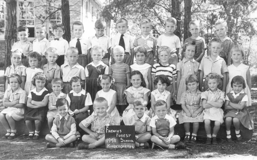 Frenchs Forest Public School Kindergarten 1958