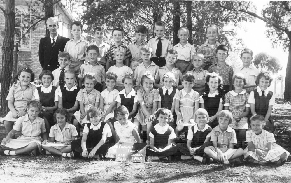 Frenchs Forest Public School 3rd Class 1958