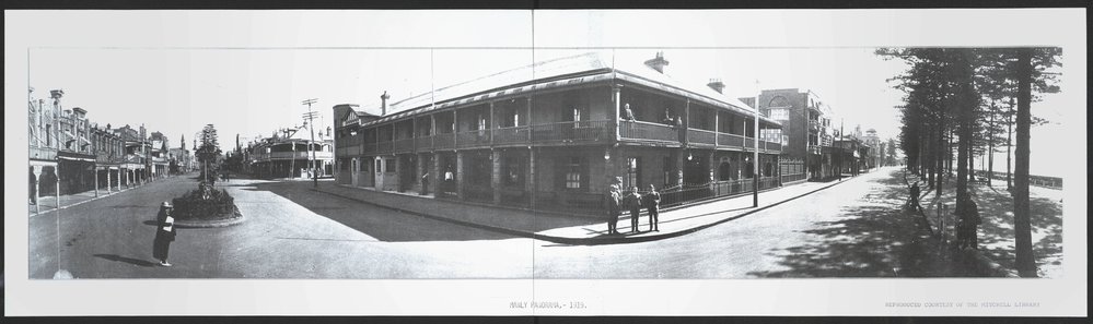 View of the Corso and North Steyne, c 1919