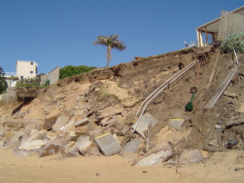 Collaroy Beach Storm Damage 2007