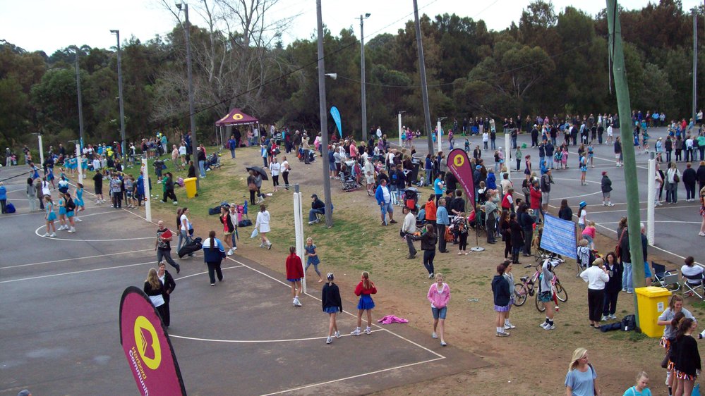 Netball John Fisher Park, Curl Curl