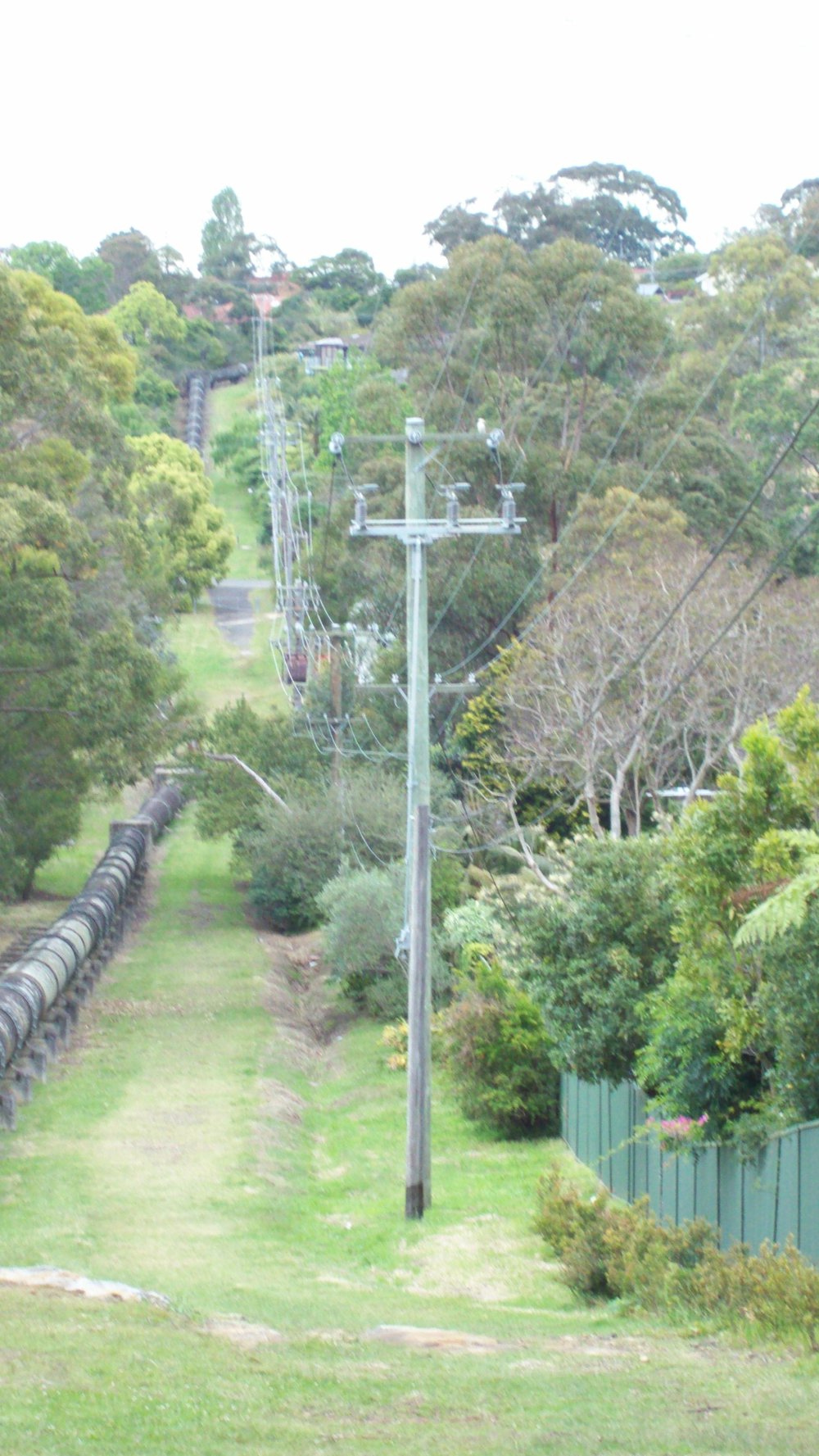 Part of the Manly Warringah Water Supply Pipeline, Frenchs Forest