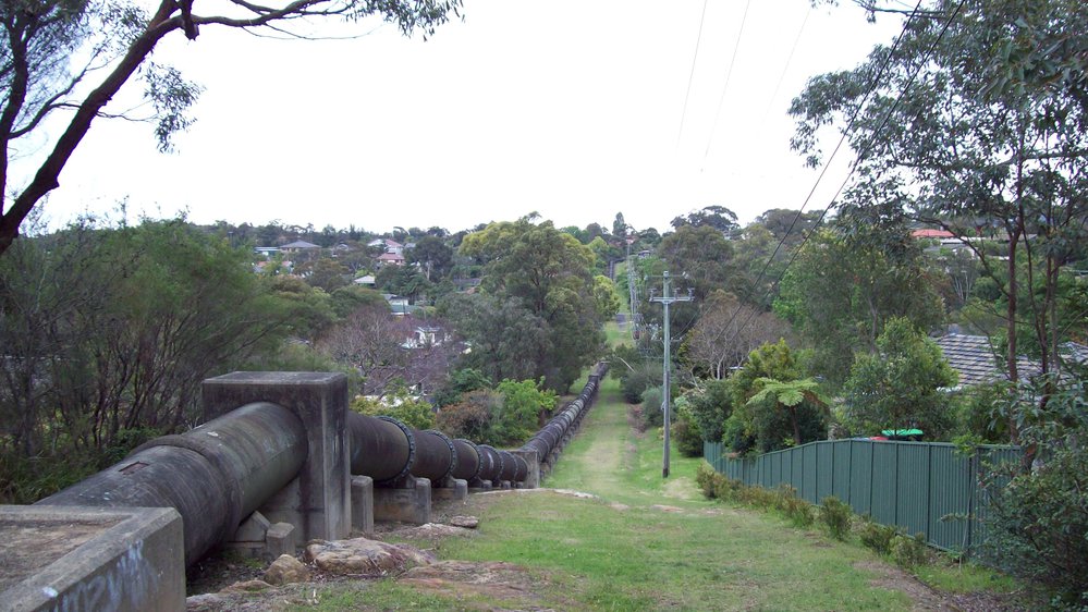Manly Warringah Water Supply pipeline, Frenchs Forest