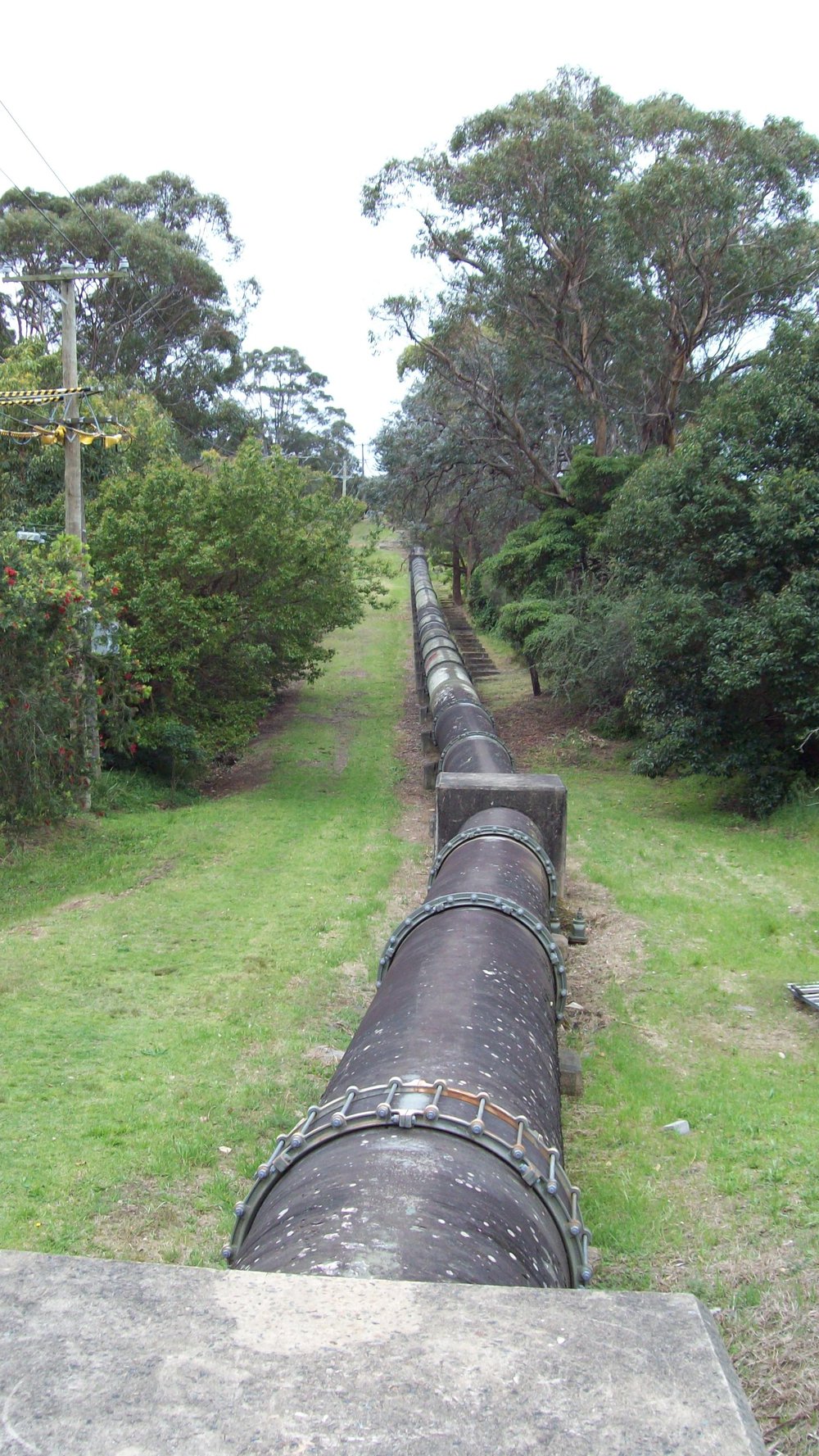 Manly Warringah Water Supply pipeline, Frenchs Forest