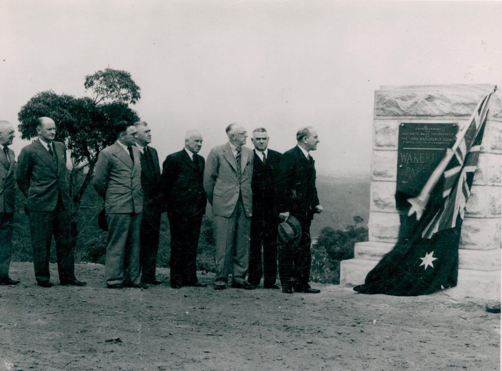 Wakehurst Parkway official opening 1946