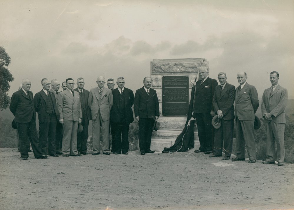 Wakehurst Parkway official opening 1946