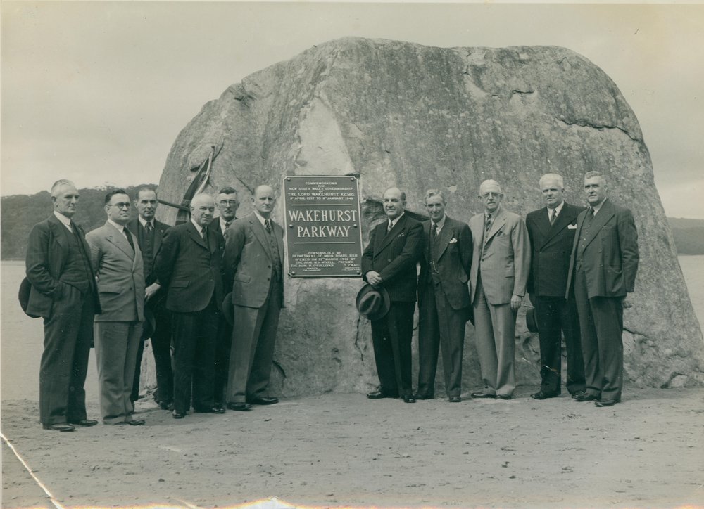 Wakehurst Parkway official opening 1946