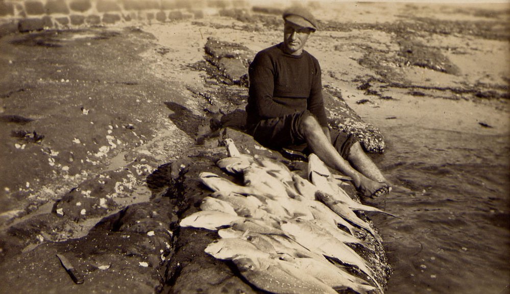Tom Hall, local fisherman