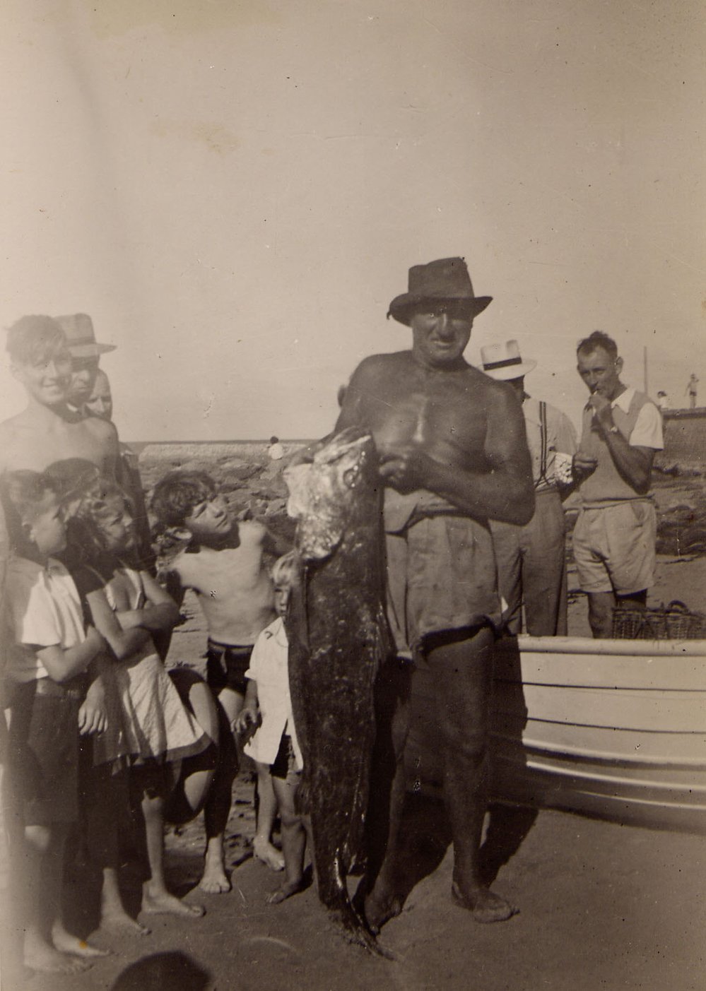 Tom Hall,  fisherman