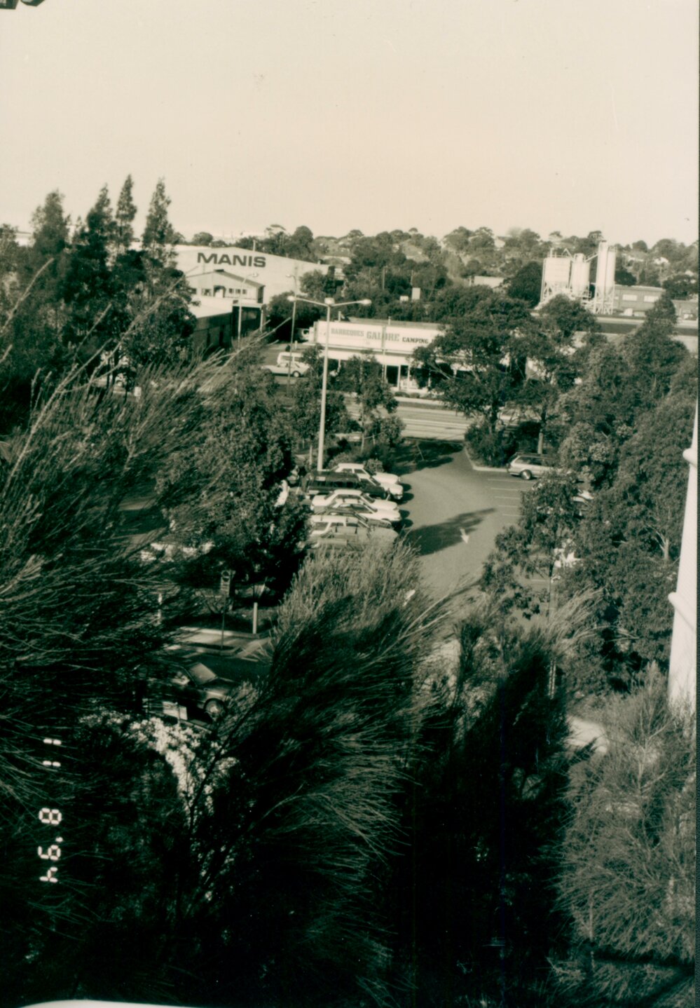 Looking East over Pittwater Road, Brookvale