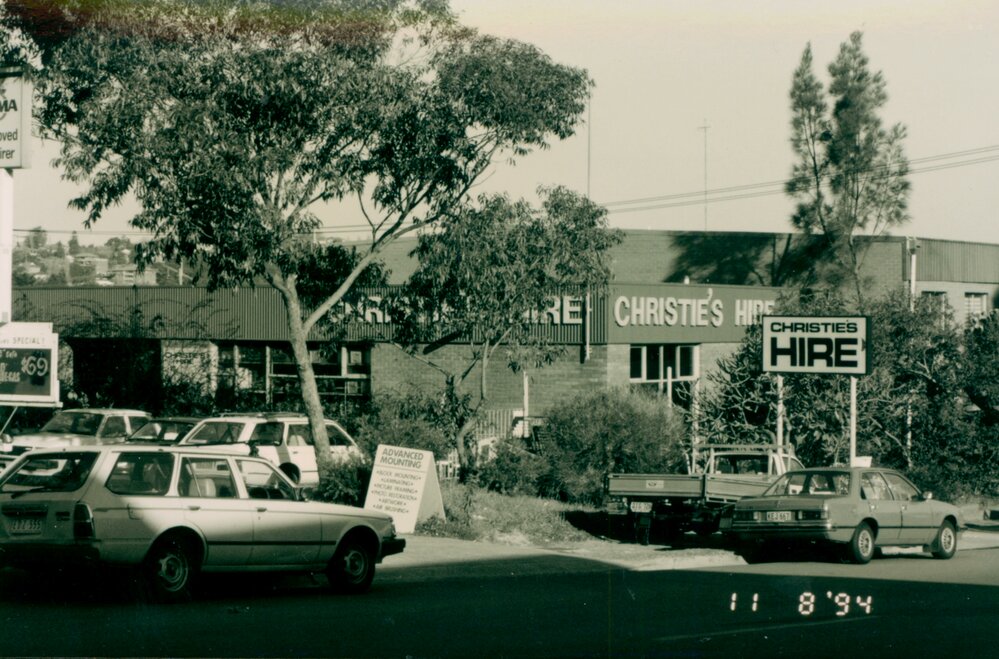 Christie's Hire Campany, Pittwater Road, Brookvale.