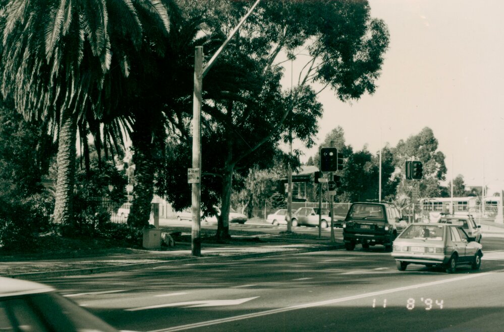 Intersection of Cross Street and Pittwater Road, Brookvale
