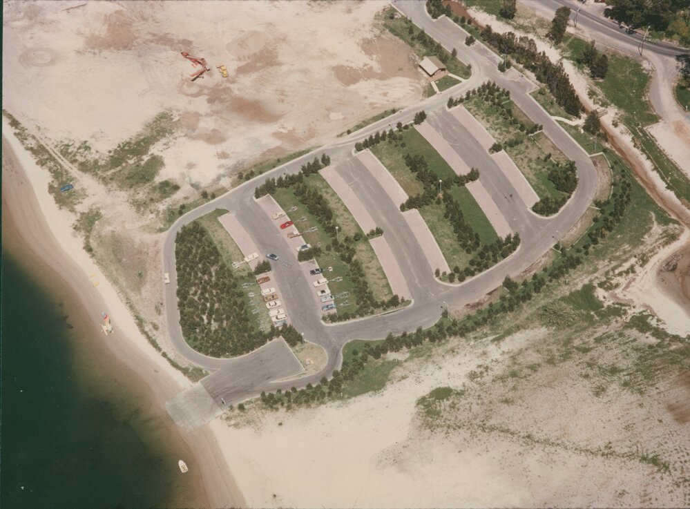 Aerial View of Car Park at Bayview