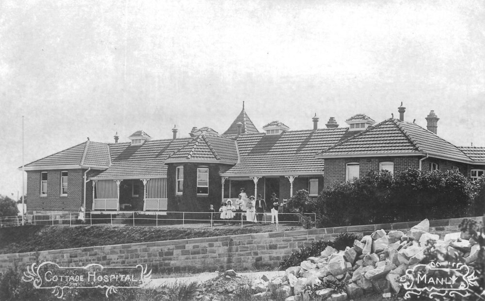 Manly Cottage Hospital c 1900s