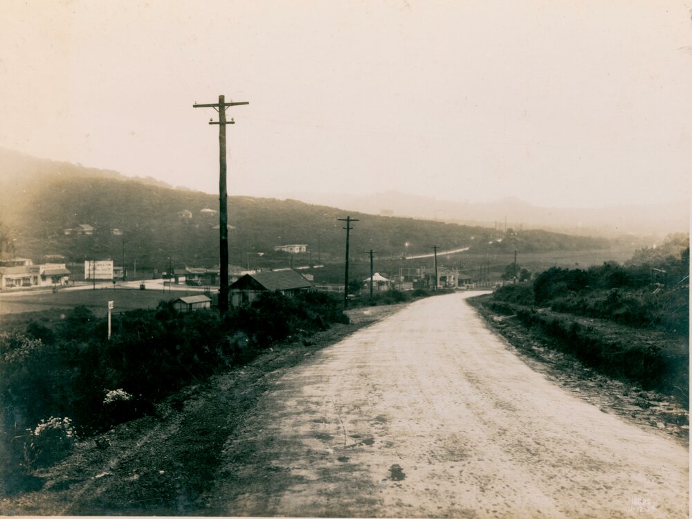 Barrenjoey Road Avalon, looking north