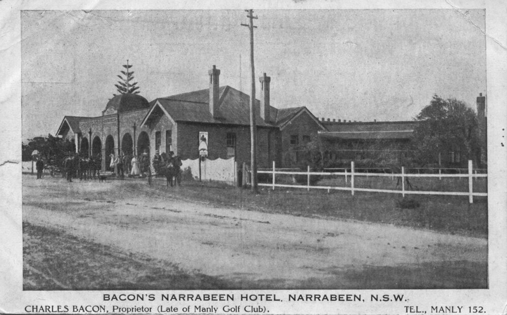Bacon's Narrabeen Hotel 1912