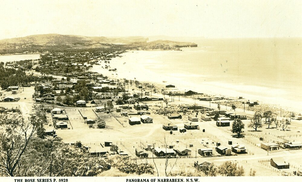 Aerial View looking north over Narrabeen