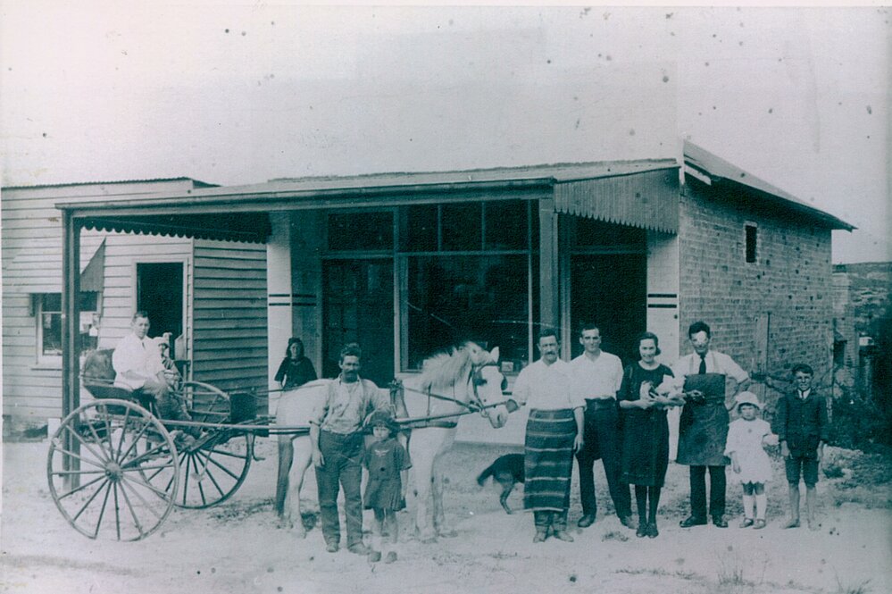 Brown's Butcher shop, Oliver Street, Freshwater